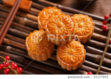 中秋節月餅蓋貝 55177845