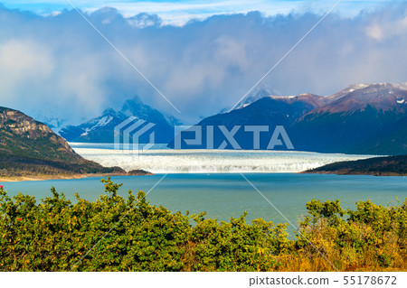 Beautiful landscape of Perito Moreno Glacier 55178672