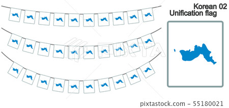 Garland vector data (bunting garland) Garland vector data (bunting garland) 55180021