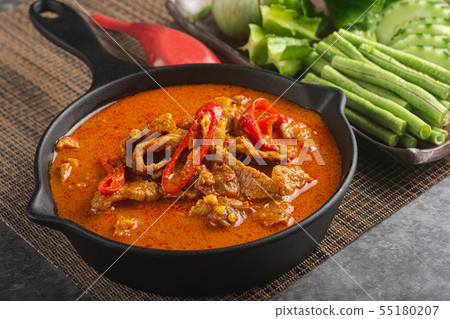 Pork Panaeng Thai Recipe. 55180207