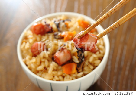 Takomeshi local cuisine grilled rice Takomeshi local cuisine grilled rice 55181387