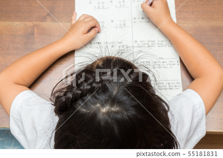 child studying child studying 55181831