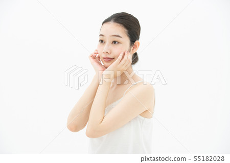 皮膚護理圖像 - 女性 55182028