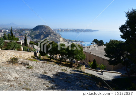 Spain, Alicante, Santa Barbara Castle 55182827