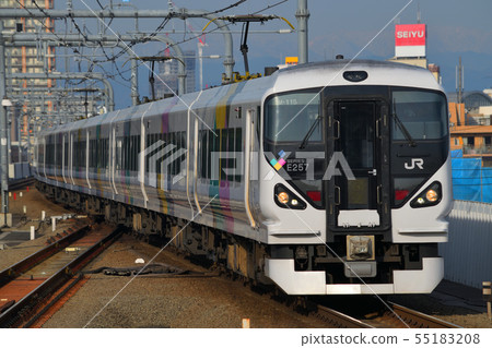 Jr Chuo Line Series E 257 Azasa Kaiji Stock Photo 5518