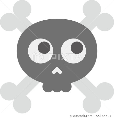 頭骨的插圖 55183305