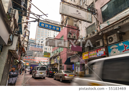 油麻地的“香港”城市景觀 55183469