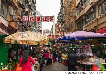 《香港》油麻地市場 《香港》油麻地市場 55183494