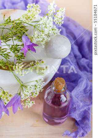 Essential oils and wild flowers Essential oils and wild flowers 55184671