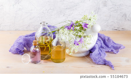 Essential oils and wild flowers Essential oils and wild flowers 55184673