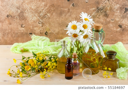 Essential oils and wild flowers Essential oils and wild flowers 55184697