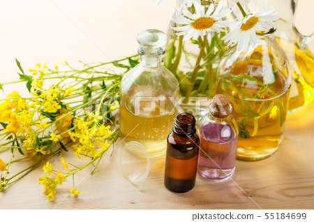 Essential oils and wild flowers Essential oils and wild flowers 55184699