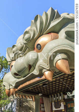 大阪，南巴八坂神社，獅子 55187459