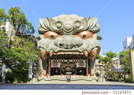 大阪，南巴八坂神社，獅子 55187472