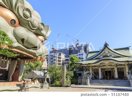 大阪，南巴八坂神社，獅子 55187480