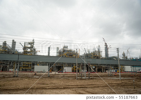 Construction of chemical factory. Tobolsk. Russia 55187663
