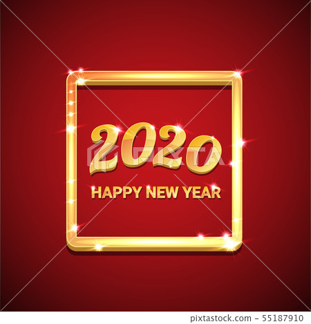 2020 Happy chinese new year of the Rat creative design background or greeting card. 2020 new year 2020 Happy chinese new year of the Rat creative design background or greeting card. 2020 new year 55187910