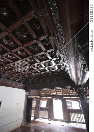 wooden palace Padmanabhapuram of the maharaja in wooden palace Padmanabhapuram of the maharaja in 55188186