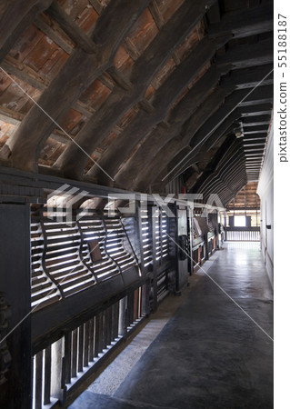 wooden palace Padmanabhapuram of the maharaja in wooden palace Padmanabhapuram of the maharaja in 55188187