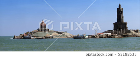 Vivekananda Rock Memorial and Thiruvalluvar Statue 55188533