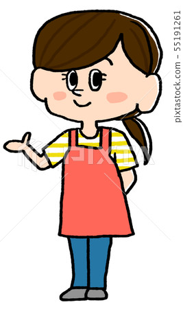 幼兒園幼兒園老師指導全身 55191261