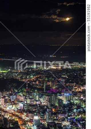 Night view from Mt. Bizan 55191982