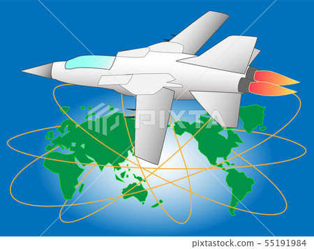 在世界上飛行的戰鬥機 55191984