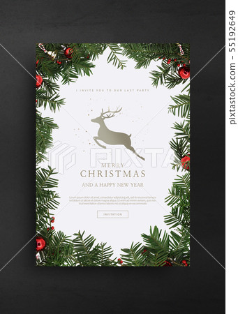 例證，聖誕節，海報 55192649
