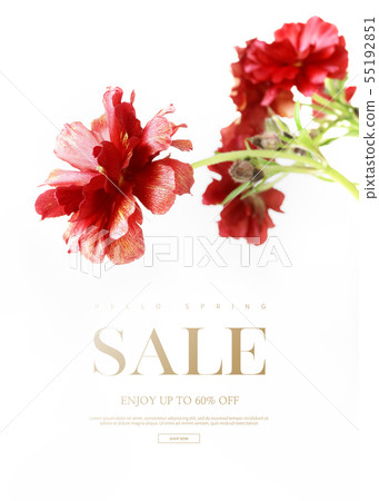 Illustration, spring, background Illustration, spring, background 55192851