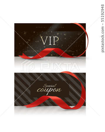 Illustration, ribbon, frame 55192948