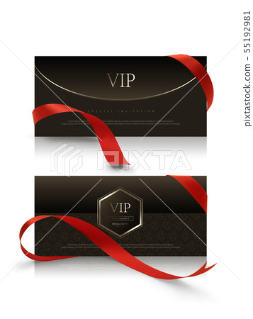 Illustration, ribbon, frame 55192981
