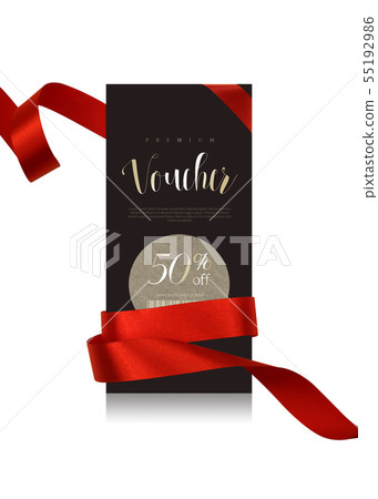 Illustration, ribbon, frame 55192986