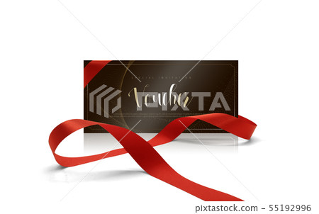 Illustration, ribbon, frame 55192996