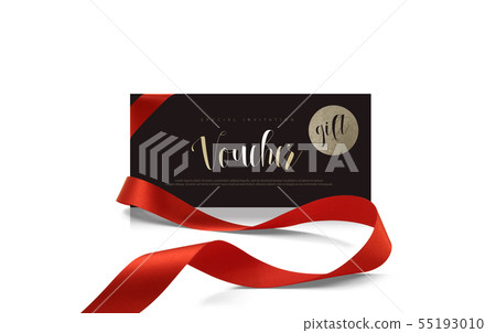 Illustration, ribbon, frame Illustration, ribbon, frame 55193010