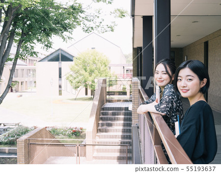 女大學生校園生活攝影合作：Keisen Jogakuen大學 55193637