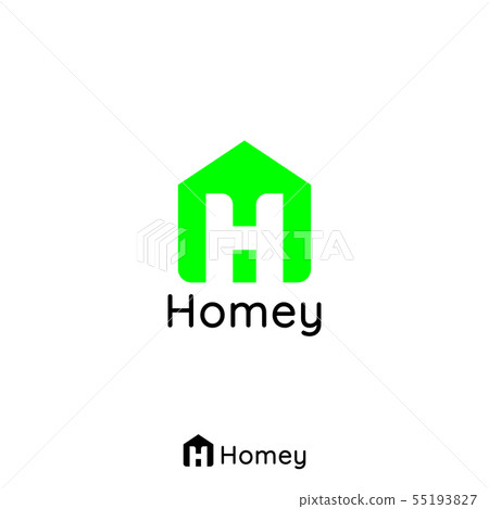 Construction logo for Home and Real Estate with Construction logo for Home and Real Estate with 55193827