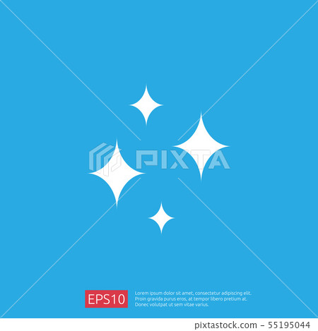 clean icon. vector illustration-插圖素材 [55195044] - PIXTA圖庫