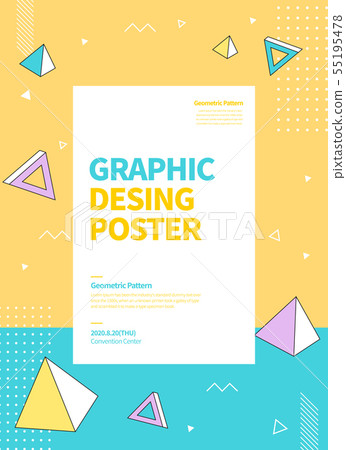 圖形形狀海報03 55195478