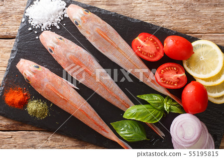 Dietary raw Triglidae, sea robins or gurnard fish 55195815