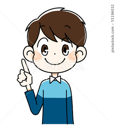 Boy fingering - Stock Illustration [55196032] - PIXTA