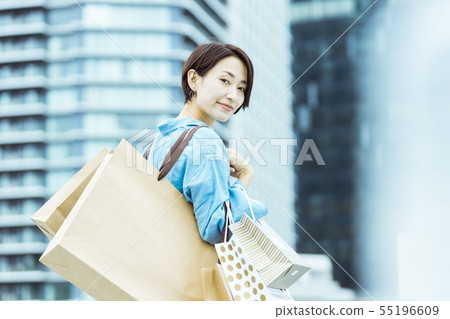 女人購物購物 55196609
