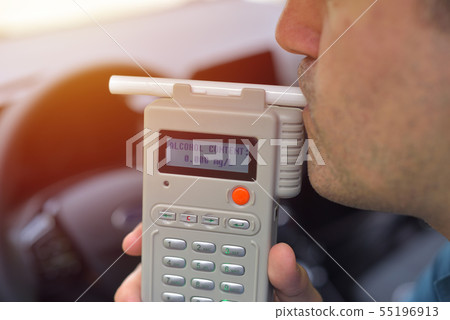 Driver due to being subject to test for alcohol 55196913