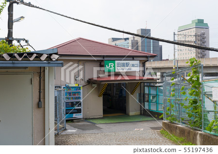 Urban scenery-Tadate Station south exit Urban scenery-Tadate Station south exit 55197436