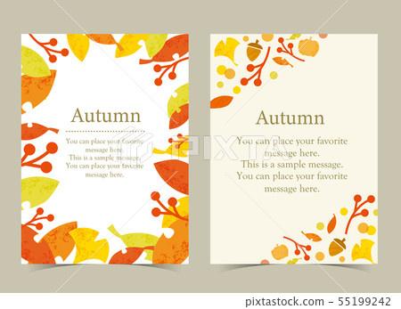 秋天框架模板 秋天框架模板 55199242