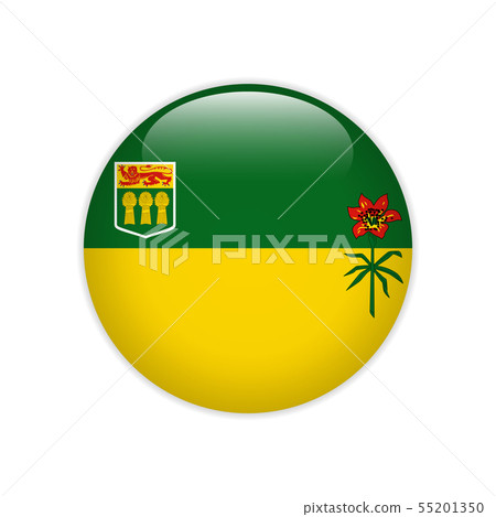 Flag of Saskatchewan button Flag of Saskatchewan button 55201350