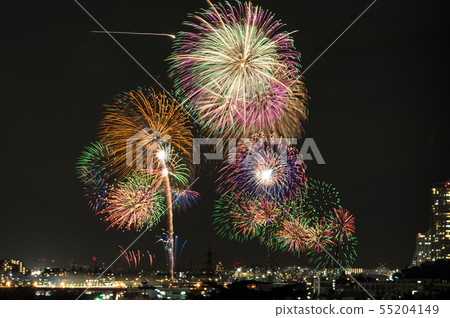 Fireworks (Tama River) 55204149