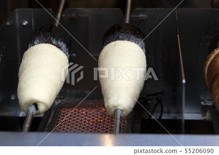 Trdelnik traditional chimney sweet of Prague 55206090