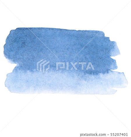 Watercolor brush stroke. Bright color. Gradient. Watercolor brush stroke. Bright color. Gradient. 55207401