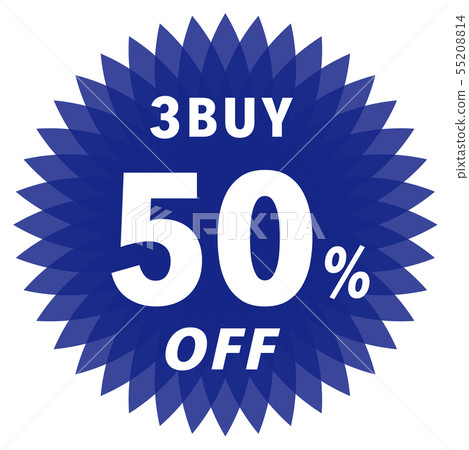 3BUY 50％OFF標籤 55208814