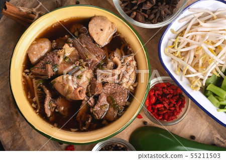 Braised Beef Clear Soup Street Thai Recipe. Braised Beef Clear Soup Street Thai Recipe. 55211503